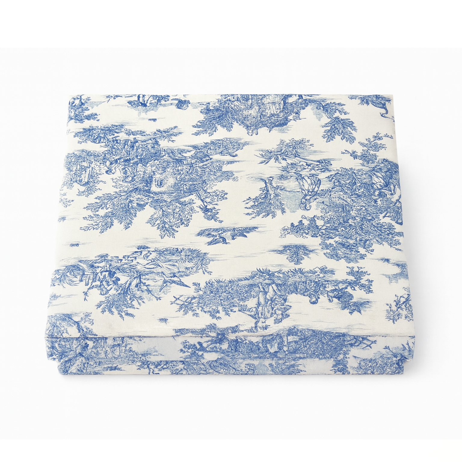 Coffret Toile de Jouy - Bleu GA 071
