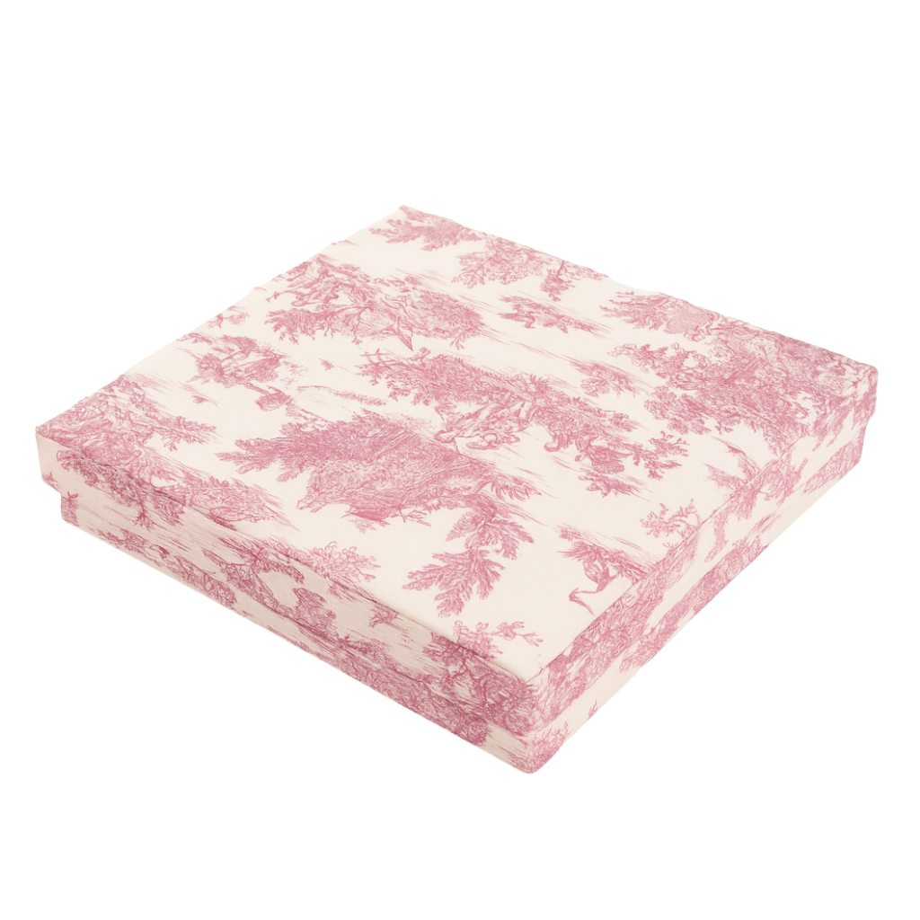 Coffret Toile de Jouy - Rose GA 076