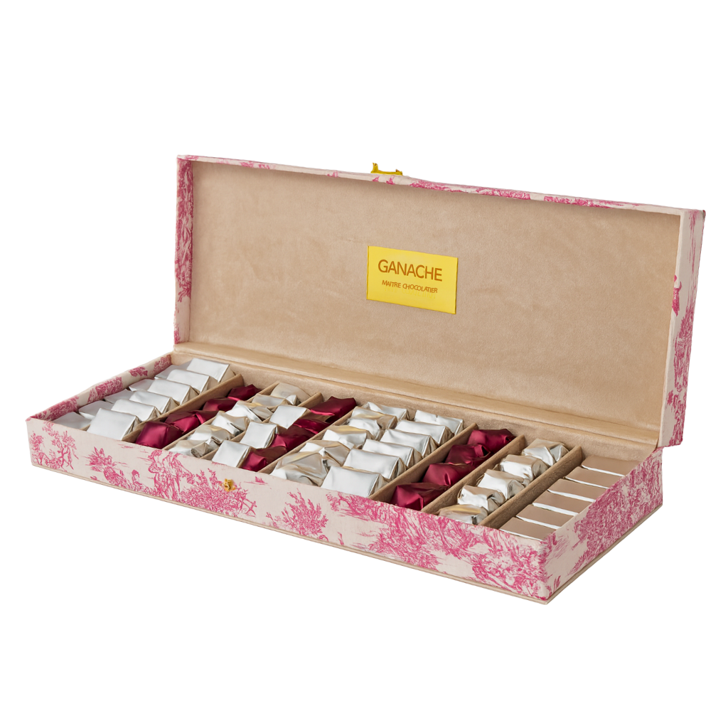 Coffret Toile de Jouy - Rose GA 074