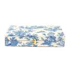 Coffret Toile de Jouy - Bleu GA 069