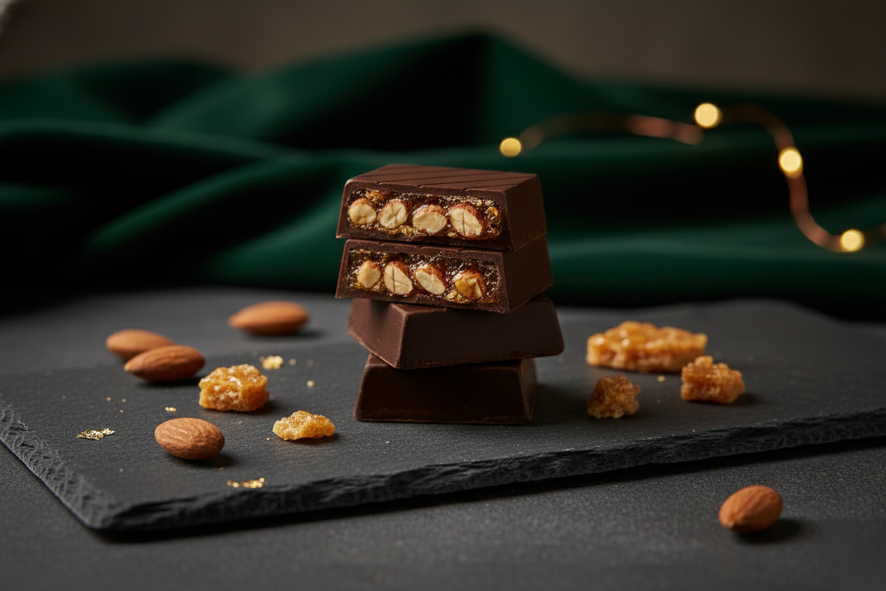 Croquant amande noir