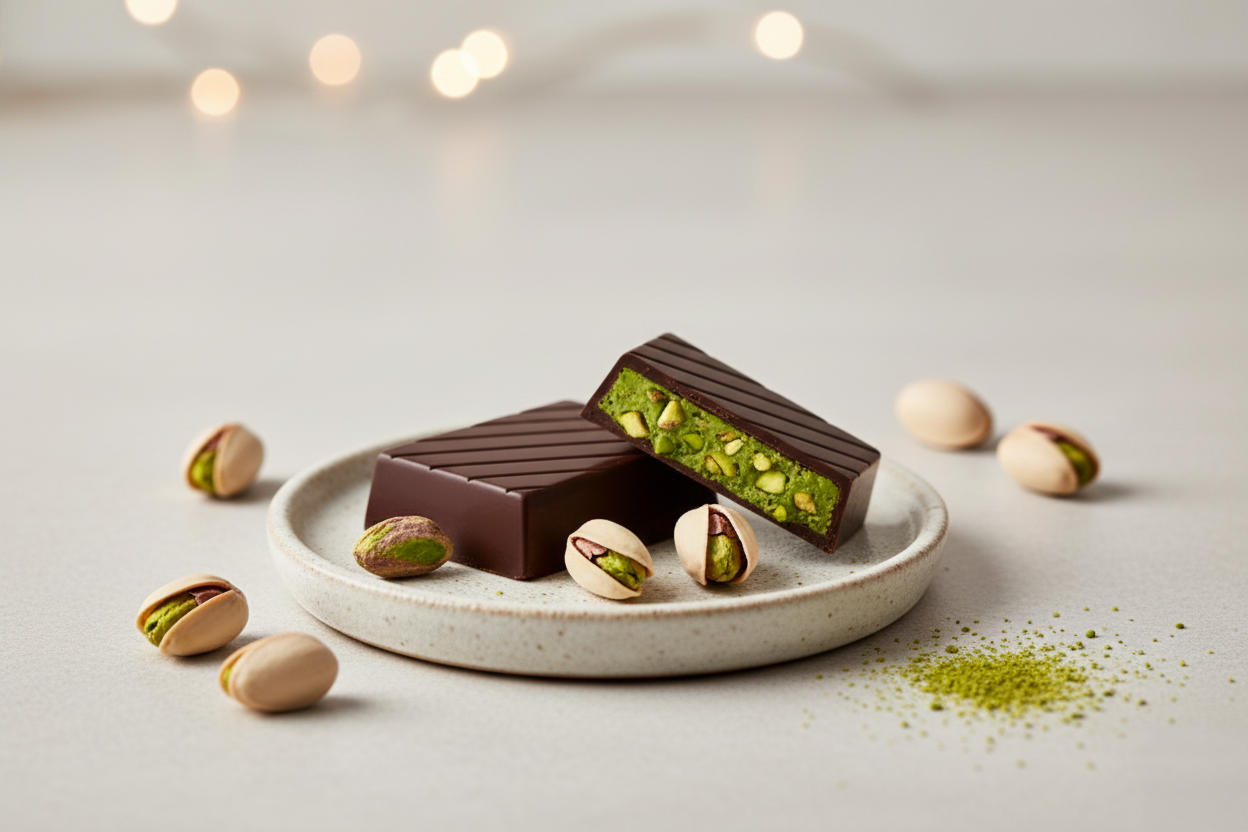 Croquant pistache noir