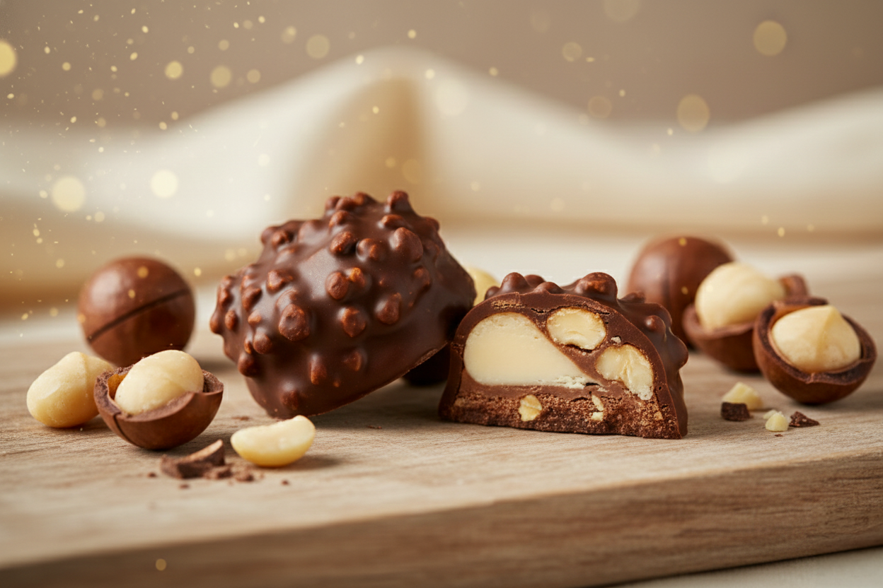Rocher macadamia