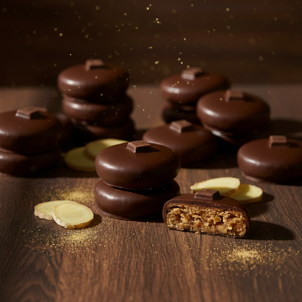 Galet gingembre noir